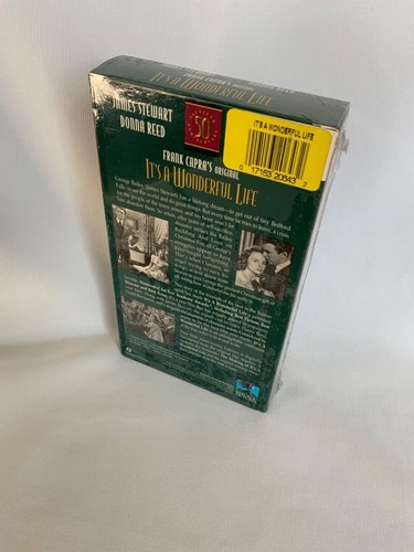It’s a Wonderful Life VHS 50th Anniversary Edition) New Sealed Christmas Movie - Picture 2 of 3