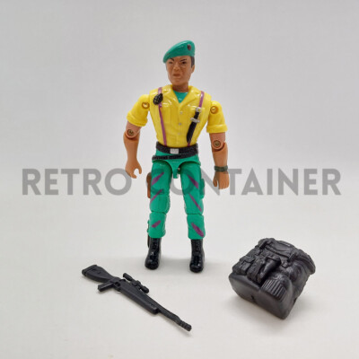 LANARD THE CORPS! GI Joe KO - Hammer (grün & gelb) Vintage Actionfigur