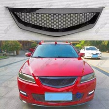 For Mazda 6 Abs Carbon Fiber Lookforged Honeycomb Mesh Front Hood Grill Grille For Mazda 6 Abs Carbon Fiber Lookforged Honeycomb Mesh Front Hood Grill Grille