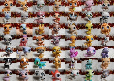 petshop pet shop LPS rare dog cat european collary dachshund dog european cat 