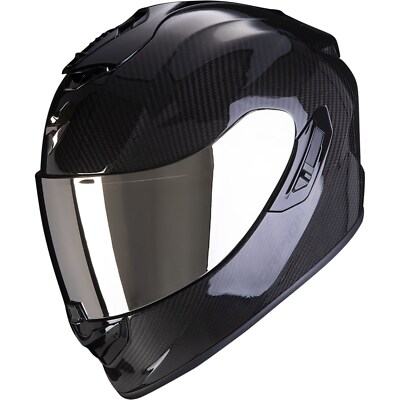Scorpion Motorcycle Helmet - EXO-1400 Evo 2 II Carbon Air Solid - Integral