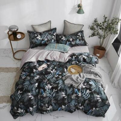 3D Blume Vogel NAM92700 Bett Kissenbezüge Decke Bettdecke Abdeckung Set Fay