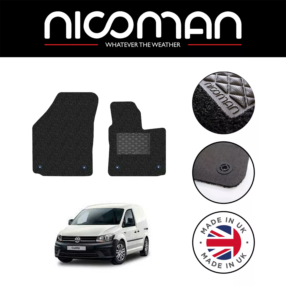 Genuine vw caddy mats deals
