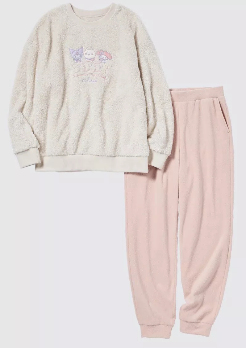 Uniqlo fleece pajamas sale