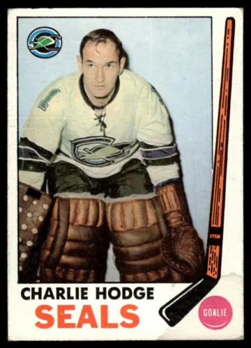 1969-70 Topps Charlie Hodge Oakland Seals #77