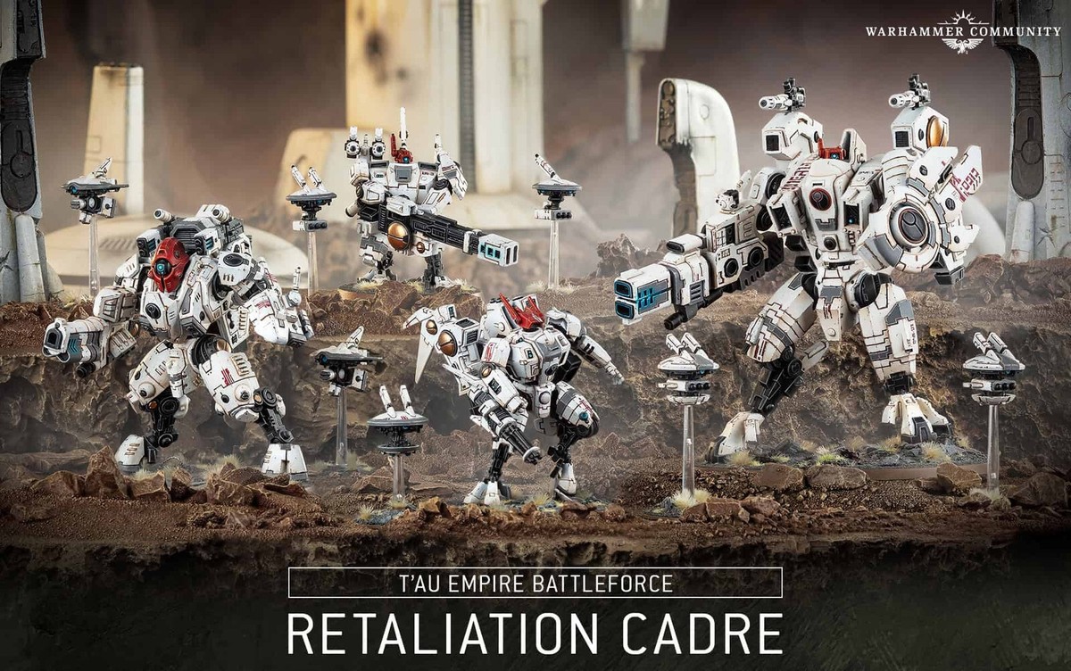Warhammer 40K T'au Empire Retaliation Cadre Battleforce | OOP New