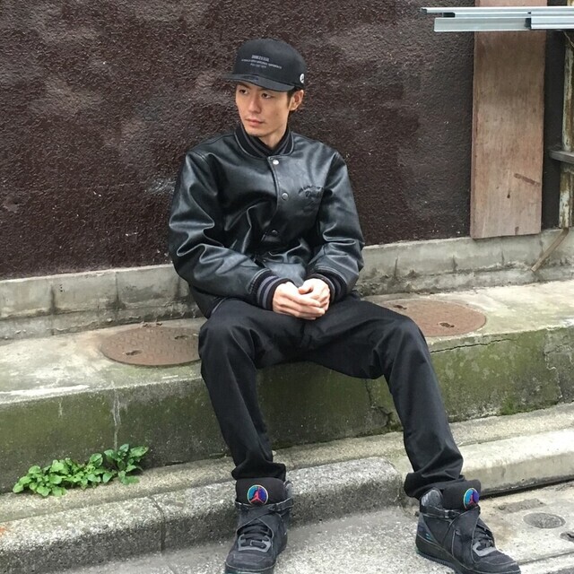 Double Steal Leather Varsity Jacket No.tr855 | eBay 