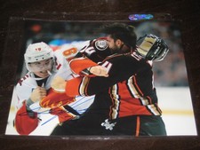JOSEPH CRAMAROSSA autographed ANAHEIM DUCKS 8x10 