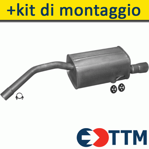 Marmitta Primo Silenziatore Sotto Il Cambio 400 – Assistenza 2CV - Foto 7