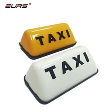 12v Taxi Cab Sign Roof Top Topper Car Magnetic Lamp LED Light Waterproof