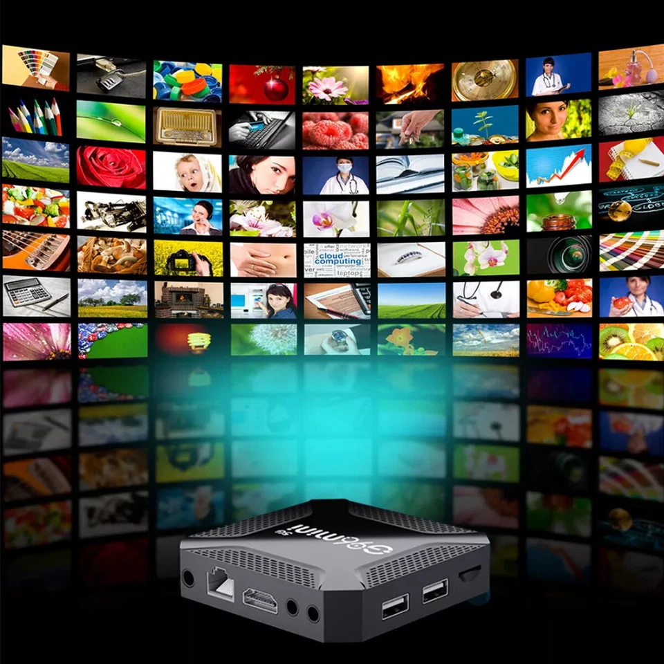 2025 Upgraded Smart Android 13.0 TV Box Quad Core 8K 2.4G WIFI HD Stream Player - Image 4 of 4