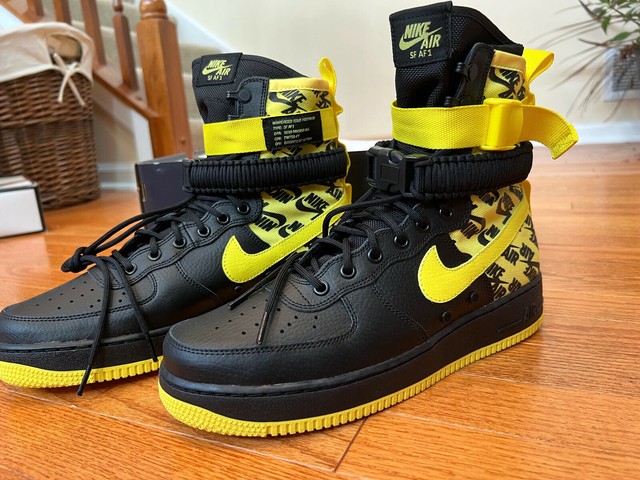 Size 10.5 - Nike Sf Air Force 1 Dynamic Yellow 2018 for sale online | eBay