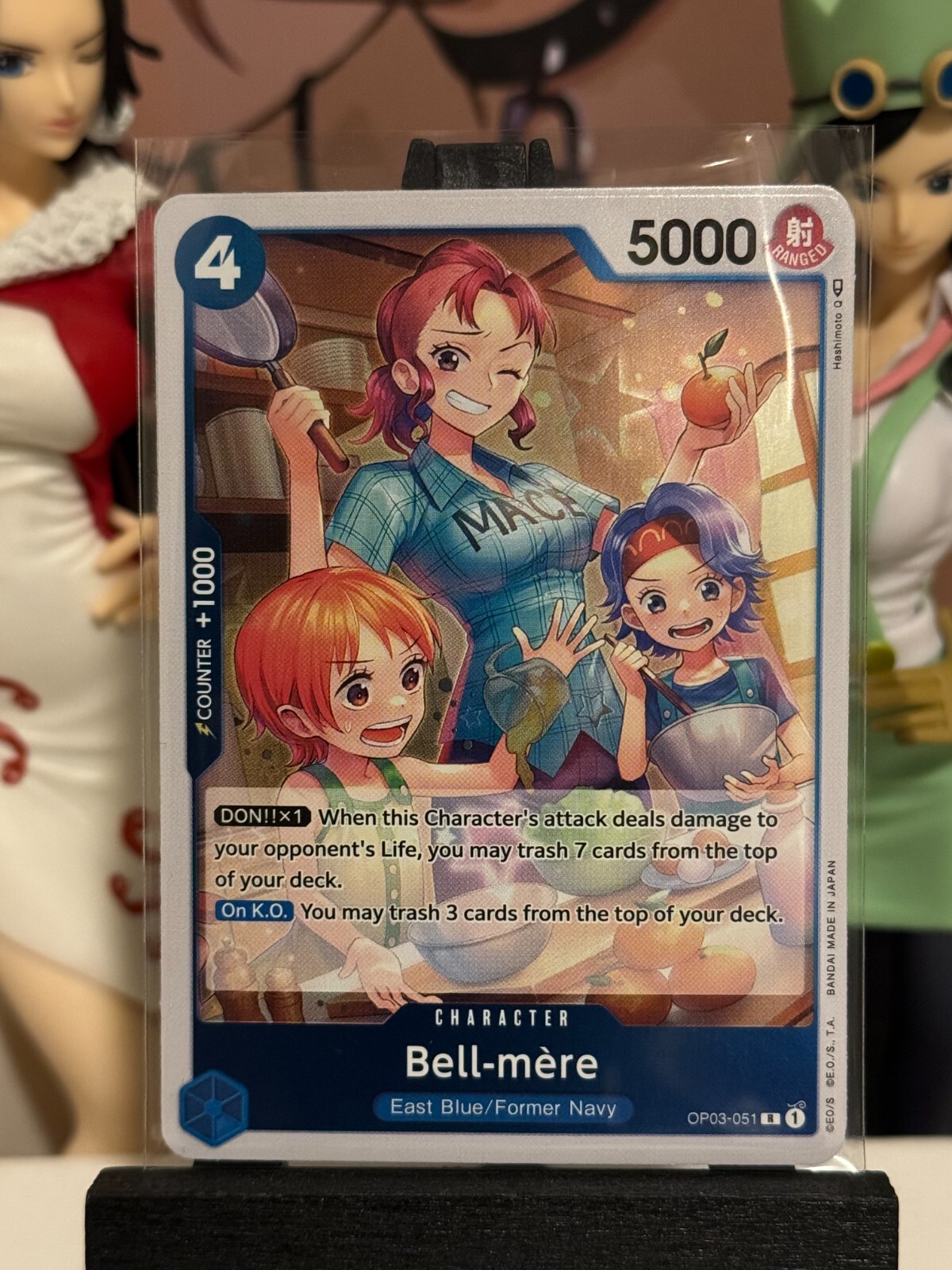 One Piece CG 4 Bell-mere OP03-051 Pillars of Strength Rare!