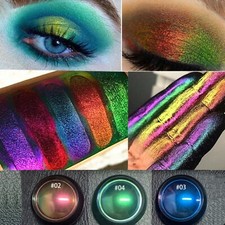 AU Eye Shadow Makeup Metallic Shine Shimmer Pigment Power Gel Glitter Eyeshadow