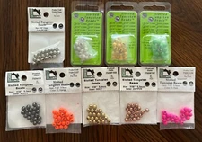 Slotted Tungsten Beads - Hareline