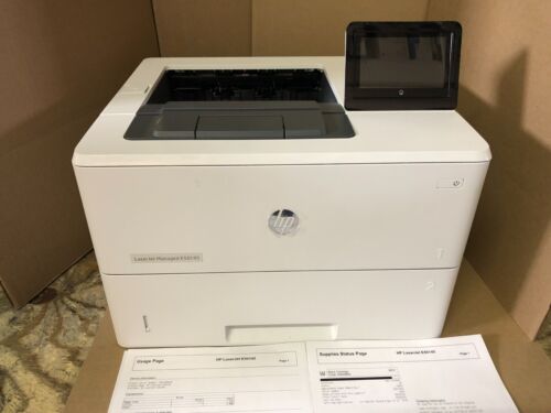 HP LaserJet Managed E50145dn Laser Printer *HP Toner 90%* PAGE CT 1050 **NICE**