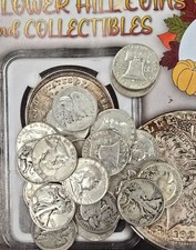 $10 Face Value 90% Silver Coins - Random Year and Denomination - Full Dates