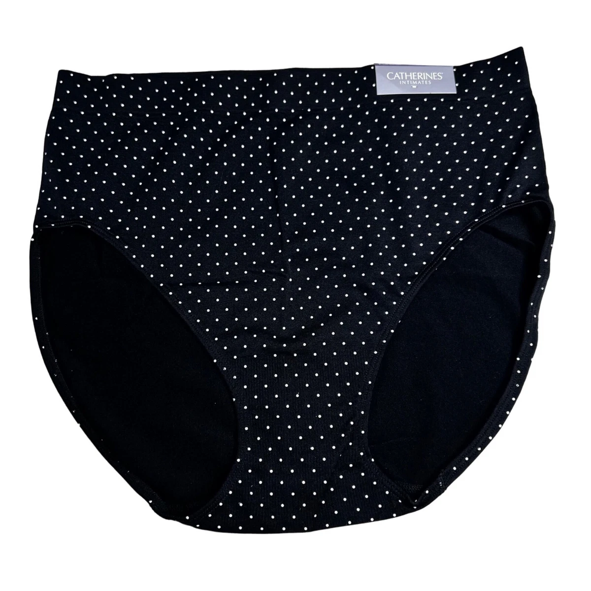 Women's Polka Dot Mesh Mid Rise Cheeky Panty in Green, Size 26, Plus Size by Women's Polka Dot Mesh Mid Rise Cheeky Panty in Green, Size 26, Plus Size by