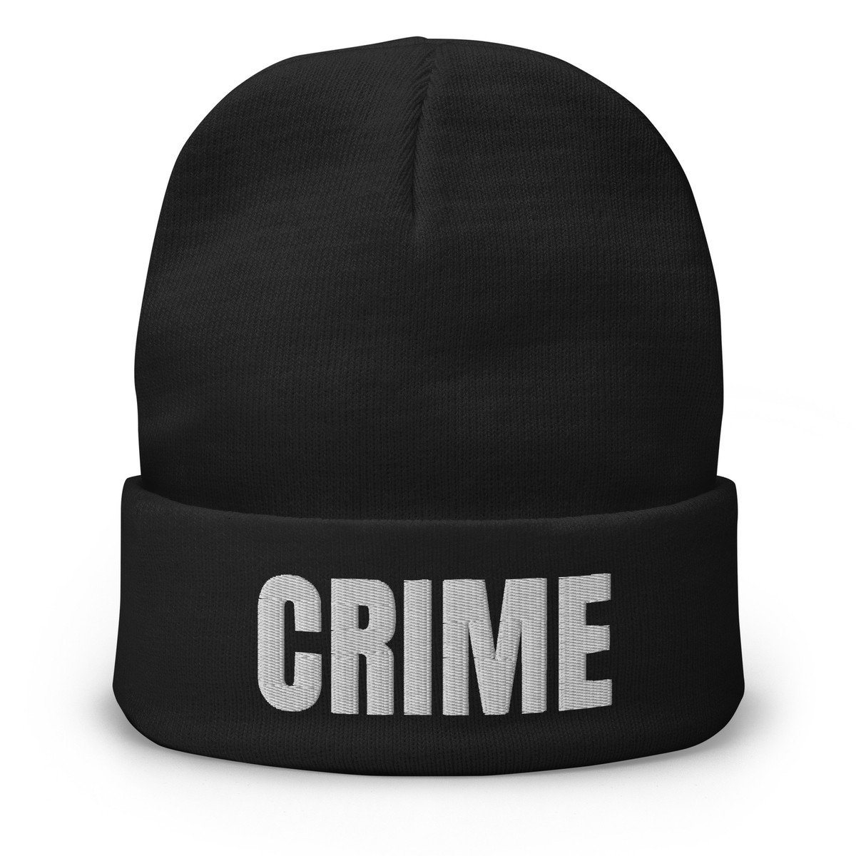 CRIME - Streetwear Embroidered Beanie | eBay CRIME - Streetwear Embroidered Beanie | eBay