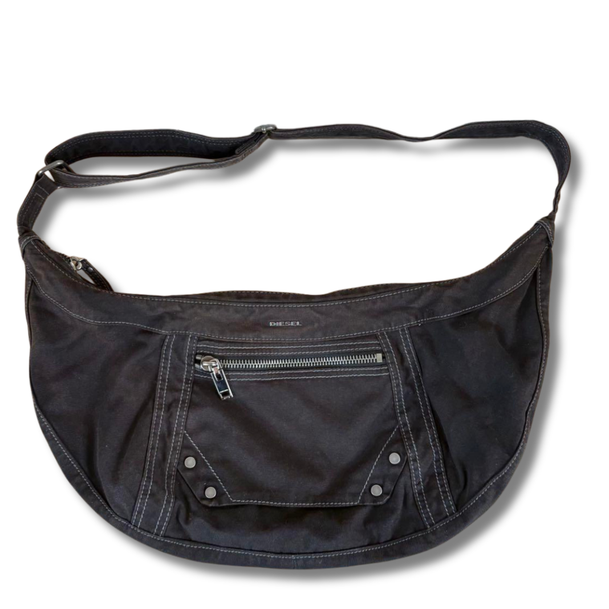 archive DIESEL shoulder bag Y2K black