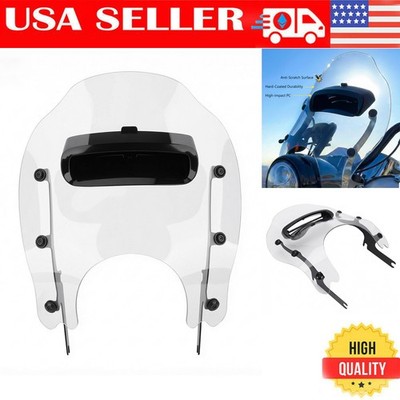 Clear Vented Windshield Windscreen For Harley Road King Special FLHRXS 2021-2025