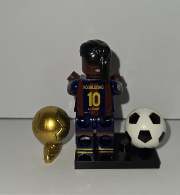 Ronaldinho Custom Soccer Minifigure F.C Barcelona | eBay