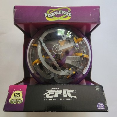 Perplexus Epic 3D Maze Ball Puzzle 125 Obstacles Labrinth Spin Master NEW