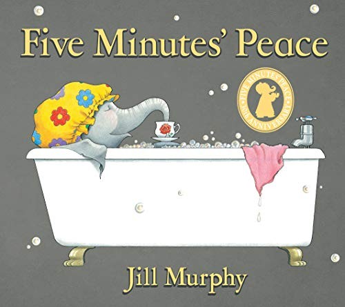 Walker Books Five Minutes' Peace: Board Book Edition Of A Beloved Classic And Funny, Heartwarming Picture Book Story About A Busy Elephant Mum And Her Children – Perfect For Mums, And Kids Age 3–7 (Large Family) - Image 4