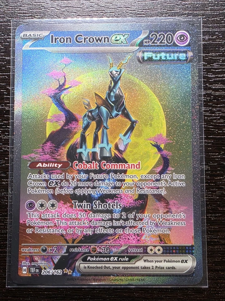 Iron Crown ex 206/162 SV05: Temporal Forces Holo - Image 2 of 3