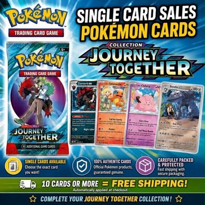 Pokemon card journey together Holo/Reverse Holo