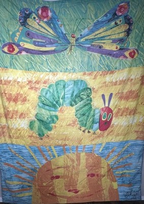 Eric Carle The Very Hungry Caterpillar Twin Comforter Vintage Rare
