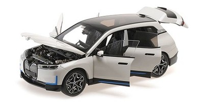 110023102 - BMW iX (2022)   WHITE METALLIC - Minichamps 1:18