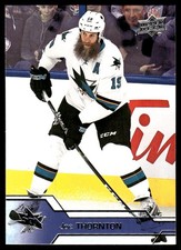 Joe Thornton 2016-17 Upper Deck #403 Sharks NHL READ FREE SHIPPING AutographDen