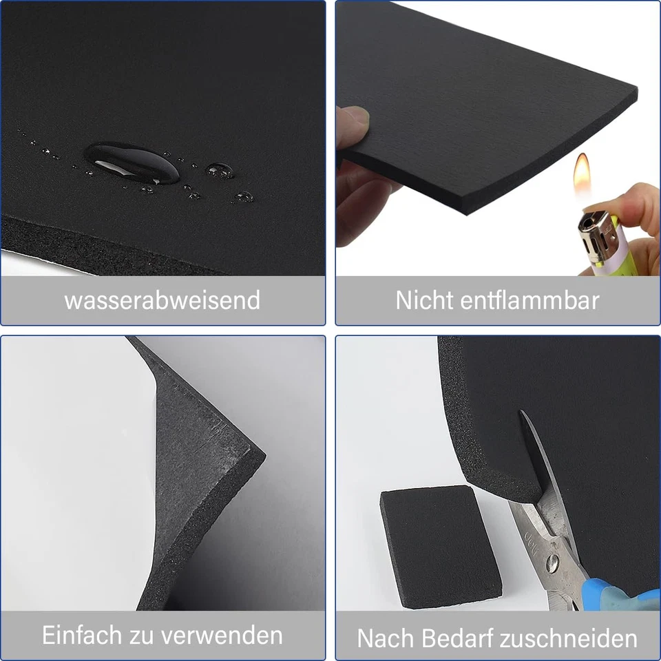 Selbstklebende Schaumstoffrolle Zellkautschuk Selbstklebend 300mmB x1.5mmD x1... - Bild 3 von 4