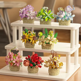 LEGO Icons Orchid Artificial Plant, Building Set with Flowers, Home Decor Gift