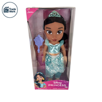 Disney Princess Aladdin Jasmine | Puppe O. Figur | Neu | 38Cm Blau | Kinder