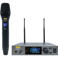 CAD WX1800HH  Handheld UHF Wireless Mic System  100 Channels, 394ft Range