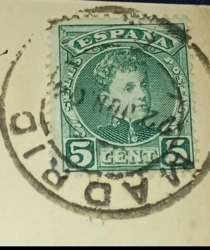 Vintage postcard CPA Madrid Spain 1904 Ref191 - Imagen 3 de 3