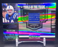 2007 Donruss Playoff Absolute DALLAS CLARK #TOT-47 Tools of the Trade /50 - TAG