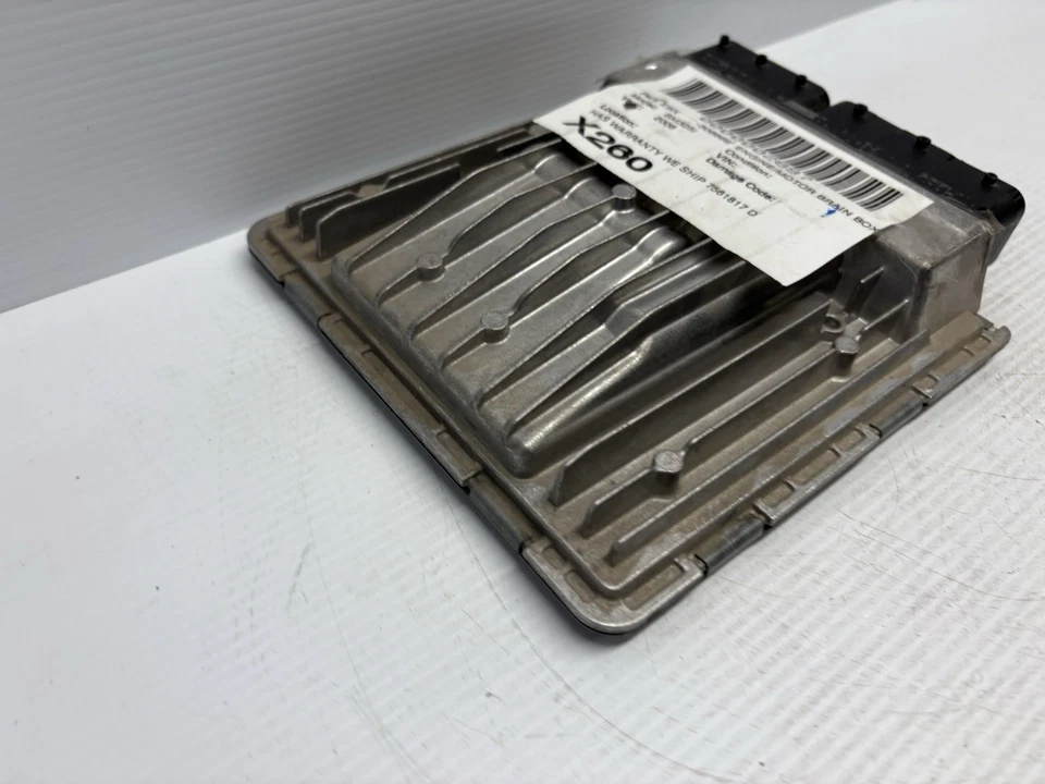 Unidad de módulo de computadora de motor BMW 330XI 2006 ECU ECM OEM 7561817 Foto 3 de 4