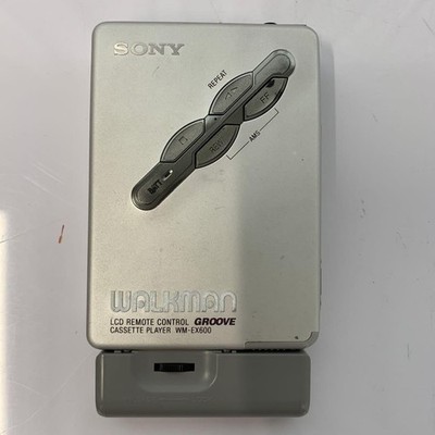 Sony Portable Cassette Player WALKMAN WM-EX600 Silver Operation