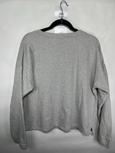 Ralph Lauren LRL Gray On Gray Long Sleeve Sweatshirt Women’s XL Logo Preppy Cozy - Picture 6 of 9