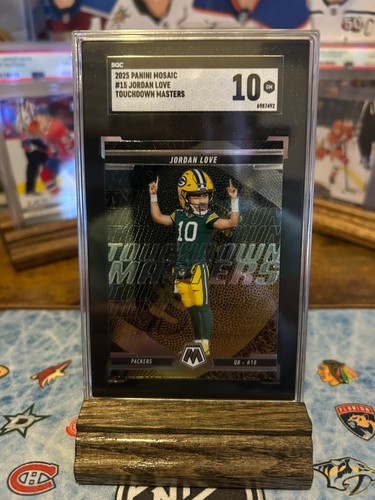2025 Panini Mosaic Touchdown Masters Jordan Love #15 card