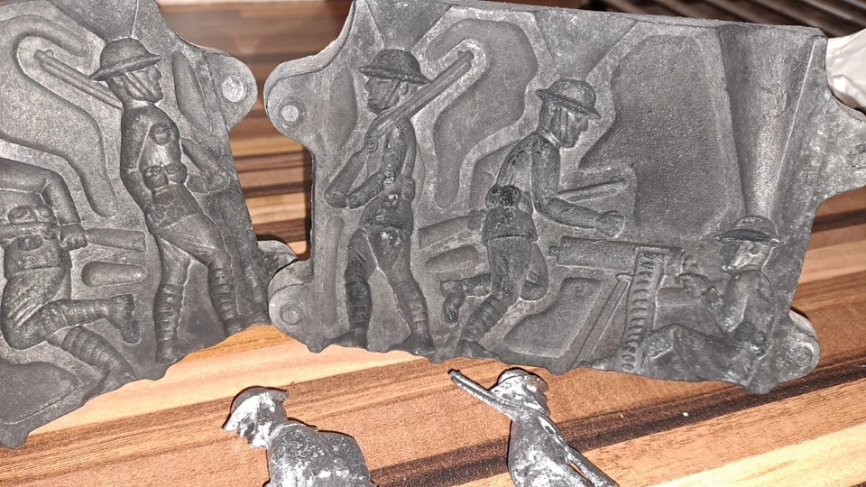 Moule Soldat Plomb En Metal - Photo 3/4