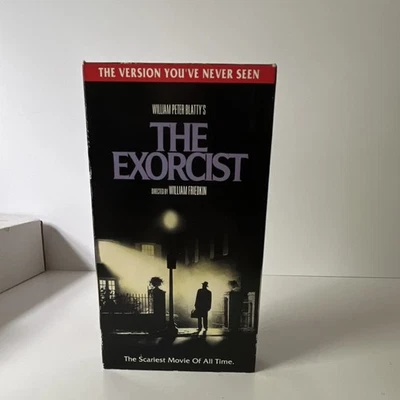 VHS The Exorcist Warner Home Video Horror The Version You’ve Never Seen - Image 1 of 4