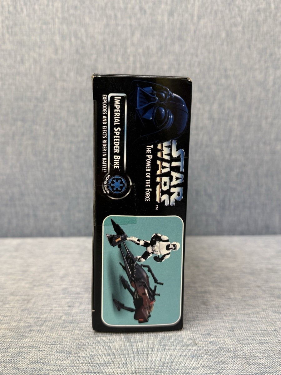Star Wars The Power of the Force Imperial Speeder Bike w/Biker