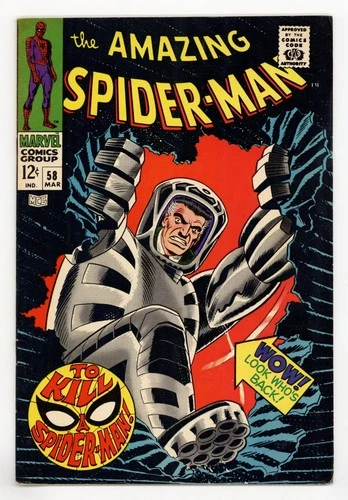 Amazing Spider-Man #58 VG- 3.5 1968