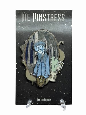 Fantasy Tim Burton Style Moaning Myrtle Inspired Pinstress Jumbo Pin LE 85