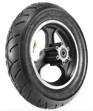 10x2.50 Tire Hub 10" Scooter Tyre Front Wheel Pneumatic 10 inches, Black