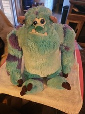 Disney Store Pixar Monsters Inc Sulley Sully 15" Authentic Stuffed Animal Plush